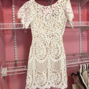 White Lace Dress